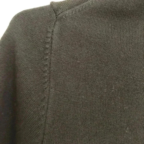 Larry Levine Black Cardigan 3/4 Sleeves Sz Small - Picture 13 of 14